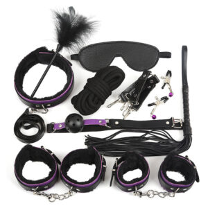 Red Plush Whip Set