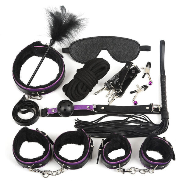 Red Plush Whip Set